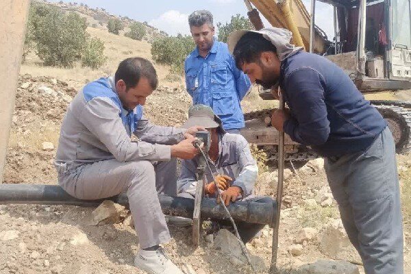 سلطانیان: آبرسانی پنج روستای سرفیروزآباد پایدار شد