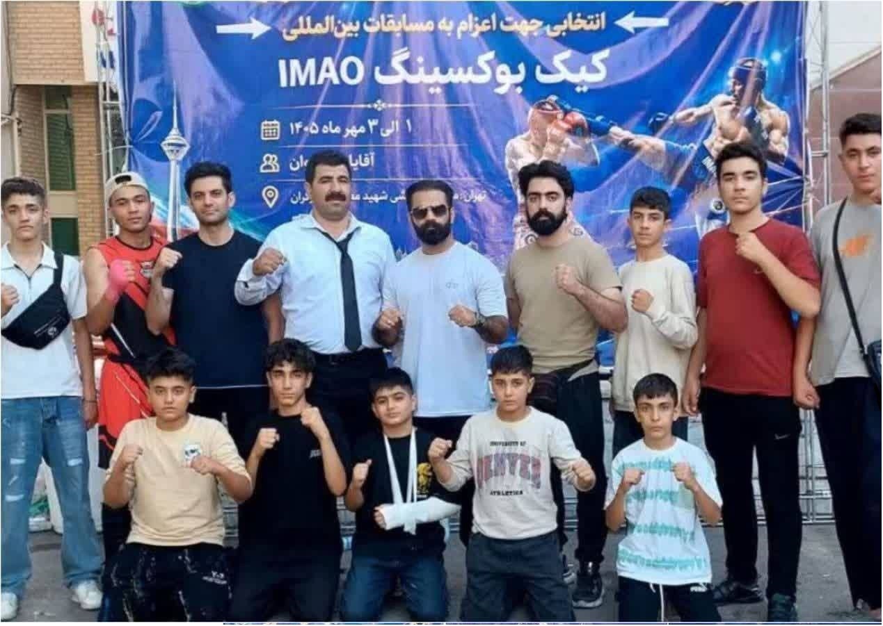 کسب سه نشان طلا و برنز رزمی کاران کردستانی در مسابقات کیک بوکسینگ