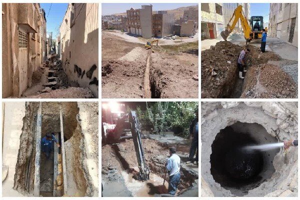 مدیر آبفای کرمانشاه: بیش از ۲۳ کیلومتر شبکه آب و فاضلاب اصلاح شد
