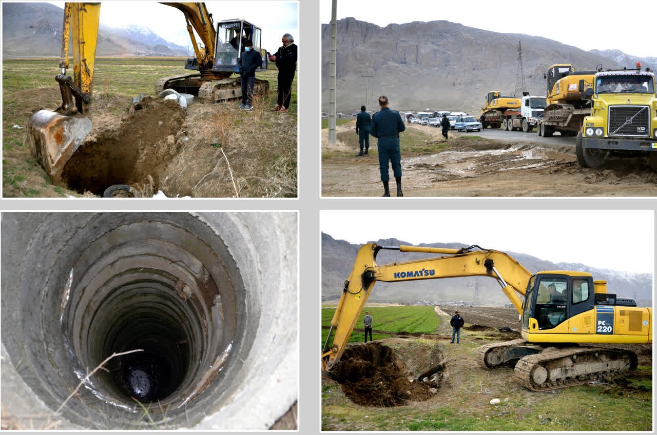 مسدود کردن هزار چاه غیرمجاز در دستور کار امور آب شهرستان کرمانشاه است