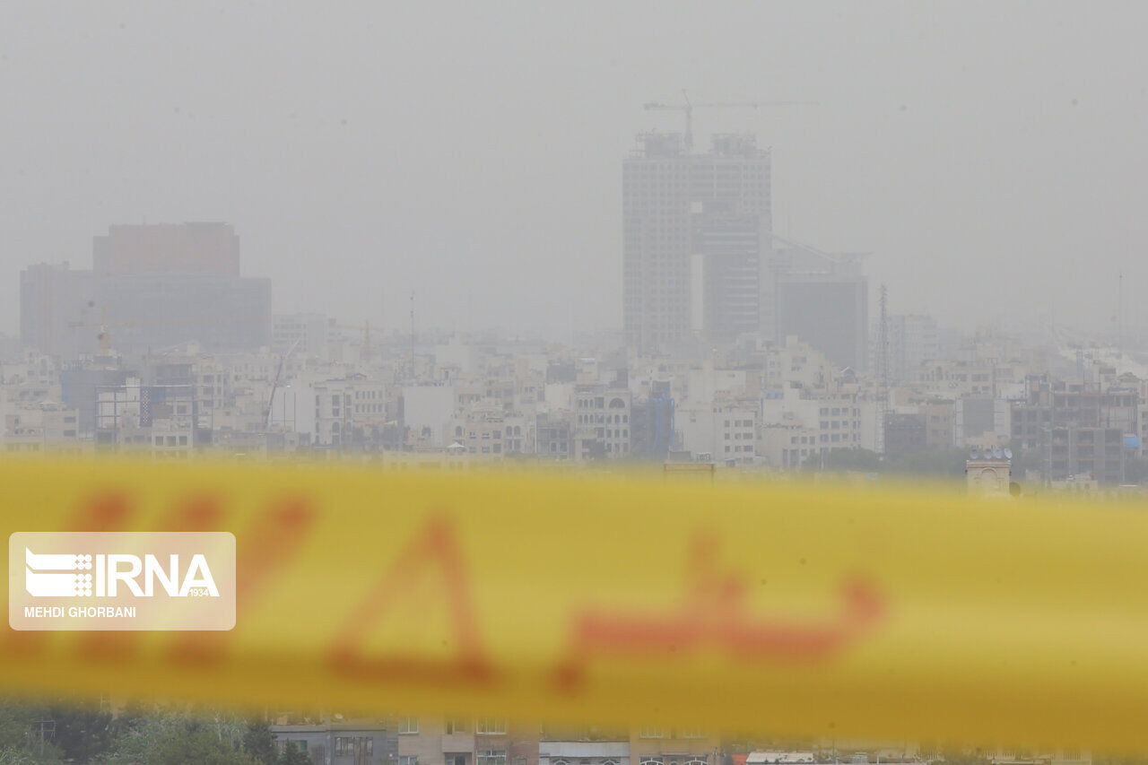 هوای کلانشهر مشهد برای دومین روز پیاپی آلوده است