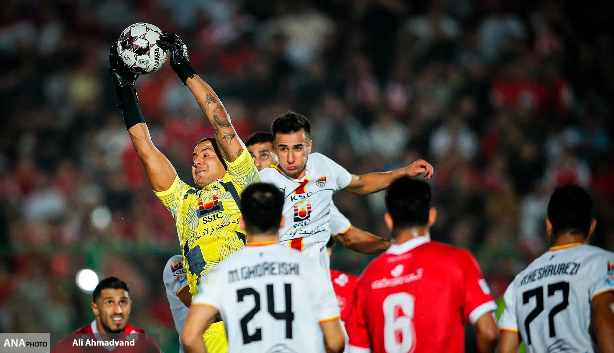 آمار و ارقام دیدار پرسپولیس و فولاد