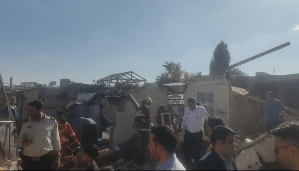 تعداد جان‌باختگان انفجار گاز در کرمانشاه به ۴ نفر رسید